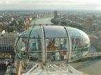 London Eye - vyhlídka z 